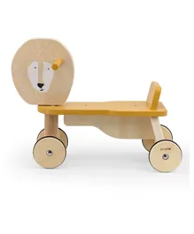 Trixie Mr. Lion Wooden Bicycle 4 Wheels - Yellow