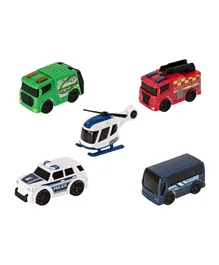 Teamsterz City Mini Movers - Pack of 5