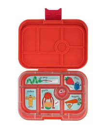 Yumbox Jungle 6 Compartments Lunchbox - Safari Orange