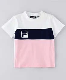 Fila Heidy Half Sleeves T-Shirt - Pink