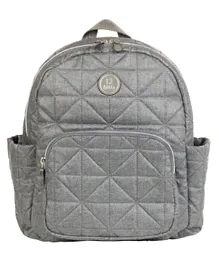 TWELVElittle  Kids Companion Outdoor Backpack & Nursery Bag Denim - Grey