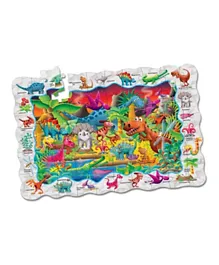 The Learning Journey Puzzle Doubles Find It! Dinosaurs - 50 Pieces
