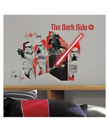 Roommates Star Wars Classic Darth Vader & Storm-Troopers P&S Wall Graphic - Red