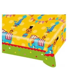 Party Centre Fisher-Price Circus Table Cover  - Multicolor