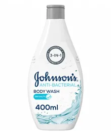 Johnson & Johnson Anti-Bacterial Sea Salts Body Wash - 400mL