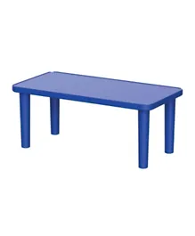 Cosmoplast 6 Seater Rectangle Kindergarten Table - Blue