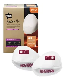 Tommee Tippee Made for Me Daily Disposable Breast Pads Small - Pack of 40