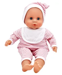 Dollsworld Baby Joy Pink Stripe Outfit - 15 Inches