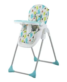 Evenflo Fava Compact High Chair - Blue and White
