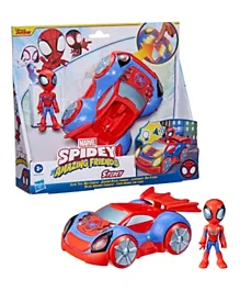 Marvel Spidey and His Amazing Friends Glow Tech Vehicles
