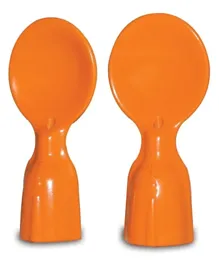 Infantino  Couple a Spoons 2 Pack Without Travel case - Orange