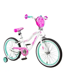 Spartan Serena Bicycle with Training Wheels Multicolor - 20 Inches