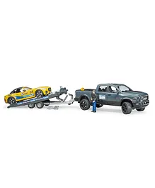 Bruder Ram 2500 Power Wagon & Roadster Racing Team Car -Multicolor