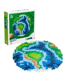 Plus-Plus Puzzle By Number Earth Construction set - 800 Pieces