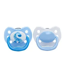 Dr Browns Ortho Classic Shield Pacifier Pack of 2 - Blue