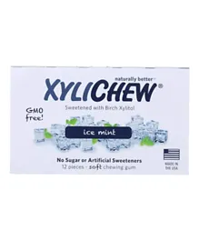 XYLICHEW Gums Ice Mint - 12 Count