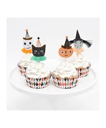 Meri Meri Halloween Dancing Figures Cupcake Kit - Pack of 24