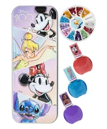 TOWNLEY Disney 100th Nail Polish with Tin and Gems