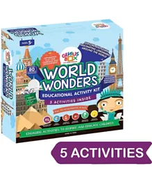 Genius Box 5 in 1 World Wonders Activity Kit - Multicolor