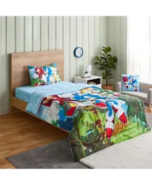 HomeBox Sonic the Hedgehog Twin Comforter and Pillowcase Set