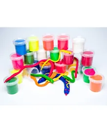Scola Soft Dough Tubs Colours Set - Pack of 12