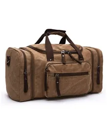 Sambox Extendable Duffle Travel Bag   Khakhi Brown