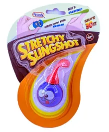 Artoy Soft Ball With Slingshot On Blister Card - Assorted Colors
