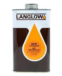 Langlow Raw Linseed Oil - 1L