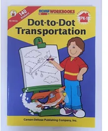 Carson Dellosa Dot To Dot Transportation Paperback - English