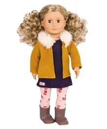 Our Generation Florence Doll With Fox Tights And Vest - 46 cm