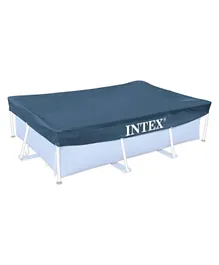 Intex Rectangular Pool Cover - Blue