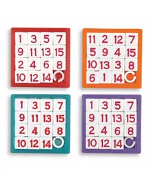 Unique Number Puzzle Favours - Multicolor