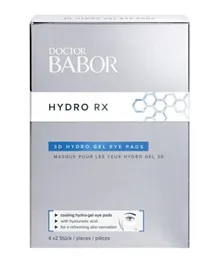 DOCTOR BABOR Hydro RX 3D Hydro Gel Eye Pads - 8 Pieces