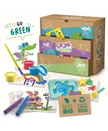 Canal Toys Super Green 3 in 1 Creative Set - 38 Pieces