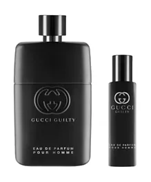 Gucci Guilty Pour Homme EDP Perfume (90ml) With EDP Miniature (15ml) Travel Set