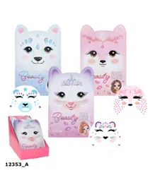 Top Model Beauty & Me Face Mask Animal - 3 Pieces