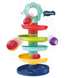 Long Shang Hui Slide Ball Track Toys 5 Levels -Multicolour