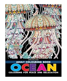 Ocean: Colouring Book for Adults - English