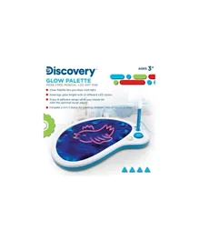 Discovery Mindblown Toy Drawing Glow Board Mess Free