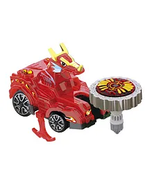 CXXYJ Sliding Luminescent 2 Metal Chariot Top Toy Spinning Top With Stand Toy - Assorted