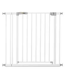 Hauck Open N Stop Safety Gate With Extension - White