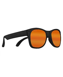 RoShamBo Bueller Black Shades - Mirrored Red