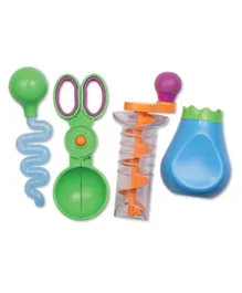 Learning Resources Sand & Water Fine Motor Set Scissor Skills Construction Toy Multicolor - 4 Pieces