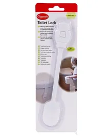 Clippasafe Toilet Lock - White