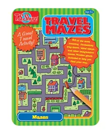 Travel Mazes Creative Activity Mini Tin - English