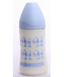 Suavinex Wide Neck Feeding Bottle Blue - 270mL