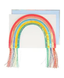 Meri Meri Sequin Rainbow Stand-Up Card