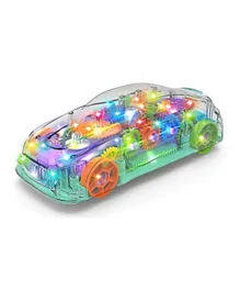 Lezo Smart Technology Concept Transparent Gear Light Car