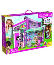 Lisciani Barbie Summer Villa with Doll - Multicolor