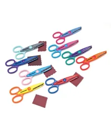 Eastpoint Scissors Crazy Cut Assorted Colors - Pack of 1